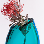 Vaso 210 MS Bicolor Verde com Água-marinha