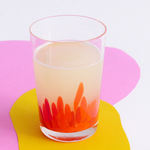 Copo Multicor Laranja Leitoso
