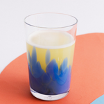 Copo Multicor Azul Leitoso
