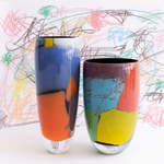 Vaso 444 MS Lascas Coloridas