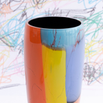 Vaso 333 MS Lascas Coloridas