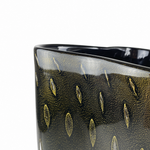 Vaso Trevo 2 Tela com Ouro