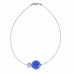 Colar Aura Trama Azul