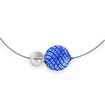 Colar Aura Trama Azul