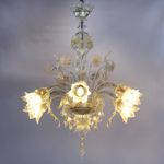 Lustre de Murano com Flores