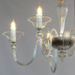 Lustre de Murano Transparente