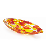 Bowl Canoa Multicor Amarelo, Laranja e Coral