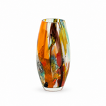Vaso Oliva P Hippie II Arte Abstrata 
