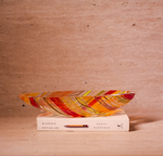 Canoa Pequena Hippie Vermelho, Laranja e Amarelo