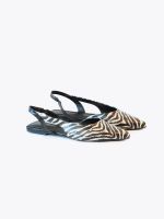 SAPATILHA SLINGBACK CRISTÓFOLI ISABELE  ZEBRA