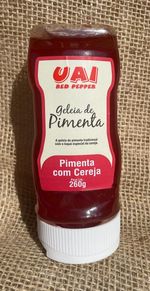 Geleia de Pimenta com Cereja - 260g - Uai!