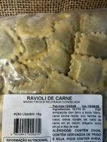 Ravioli Artesanal de Carne - 1 Kg
