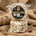 Queijo Minas Frescal Light Temperado - 800g - Reino de Minas