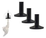 Base Plastica Para Prato Torelli Com 3 Unidades