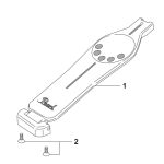 Parafuso Pearl de Fixação Calcanhar da Sapata do Pedal