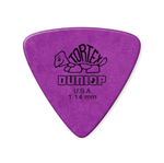 Palheta 1.14 Dunlop Tortex Triangles Roxa Unidade