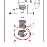 Trava Inferior Pearl do Sistema Rapid Lock
