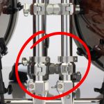 Clamp para Rack Pearl de Tubo Multiangular Icon Series