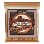 Encordoamento 10-50 Violão Ernie Ball Earthwood Bronze