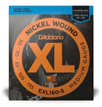 Encordoamento 50-135 Baixo Daddario Nickel Wound EXL160-5