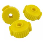 Borboleta para Prato Liverpool Quick-Set Amarelo com 3 Unidades