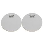 Patch Protetor de pele de Bumbo Remo Pedal Simples 2 unidades