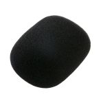 Espuma Preta Para Microfone Spanking 5 uni
