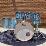 Bateria 22 Pearl Decade Maple Blue Mirage 08-10-12-14-16 Azul-turquesa