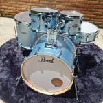 Bateria 22 Pearl Decade Maple Blue Mirage Sem Ferragens