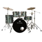 Bateria 22 Michael Legacy Sparkle Marine Blue com Ferragens