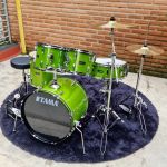 Bateria 20 TAMA Stagestar Lime Green Sparkle com Ferragens