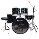 Bateria 22 TAMA Stagestar Black Night Sparkle com Ferragens