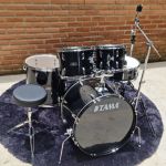 Bateria 22 TAMA Stagestar Black Night Sparkle com Ferragens