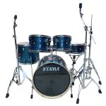Bateria 20 TAMA Imperialstar Hairline Blue com Ferragens