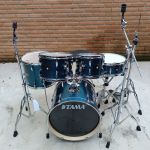 Bateria 20 TAMA Imperialstar Hairline Blue com Ferragens