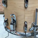 Caixa 14x10 Pearl Modern Utility Com Pés De Surdo Natural Maple