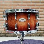 Caixa 14x8 Pearl Session Studio Select  Usado Gloss Barnwood Brown