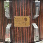 Caixa 14x8 Sonor Signature Horst Link Makassar Ebony 1987 USADO