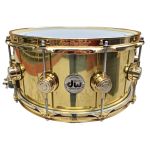Caixa 14x6,5 DW Collector's Series Metal Brass USADO