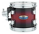 Tom 08x7 Pearl Decade Maple Deep Red Burst Holder e Clamp