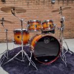 Bateria 22 Mapex Saturno Evolution Exotic Sunburst