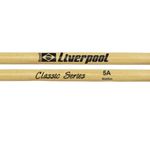 Kit de Baquetas 5A Liverpool Classic Series Marfim 5 Pares