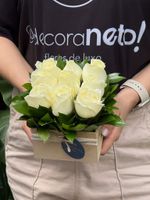 Pack Quadrado com Rosas Nacionais