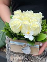 Pack Quadrado com Rosas Nacionais