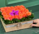 Pack Quadrado com Rosas Nacionais