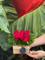 Pack Quadrado com Rosas Nacionais