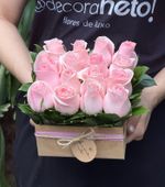 Pack Quadrado com Rosas Nacionais