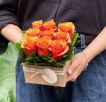 Pack Quadrado com Rosas Nacionais
