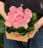 Pack Quadrado com Rosas Nacionais