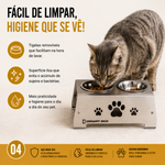 COMEDOURO PET PREMIUM DESARTINOX TAMANHO P